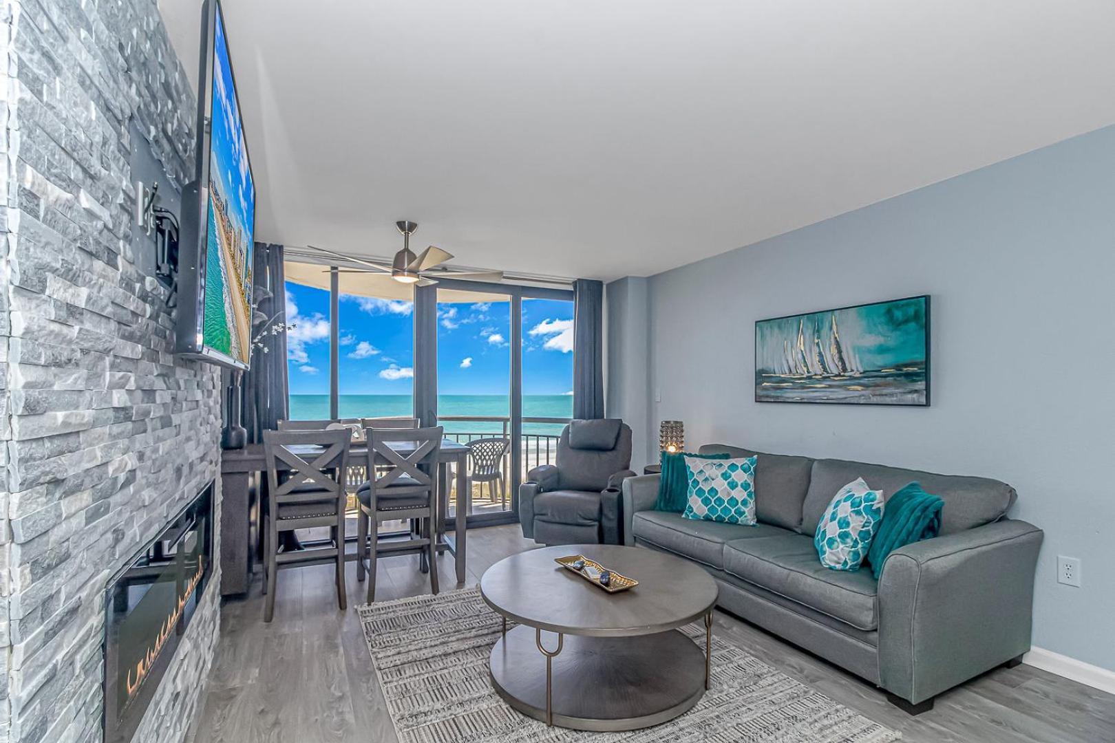 5Th Floor Direct Oceanfront Double Suite Sleeps 6 Meridian Plaza 503 Myrtle Beach Luaran gambar