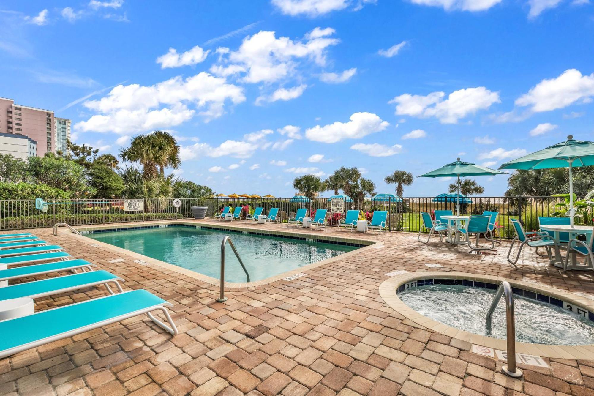 5Th Floor Direct Oceanfront Double Suite Sleeps 6 Meridian Plaza 503 Myrtle Beach Luaran gambar