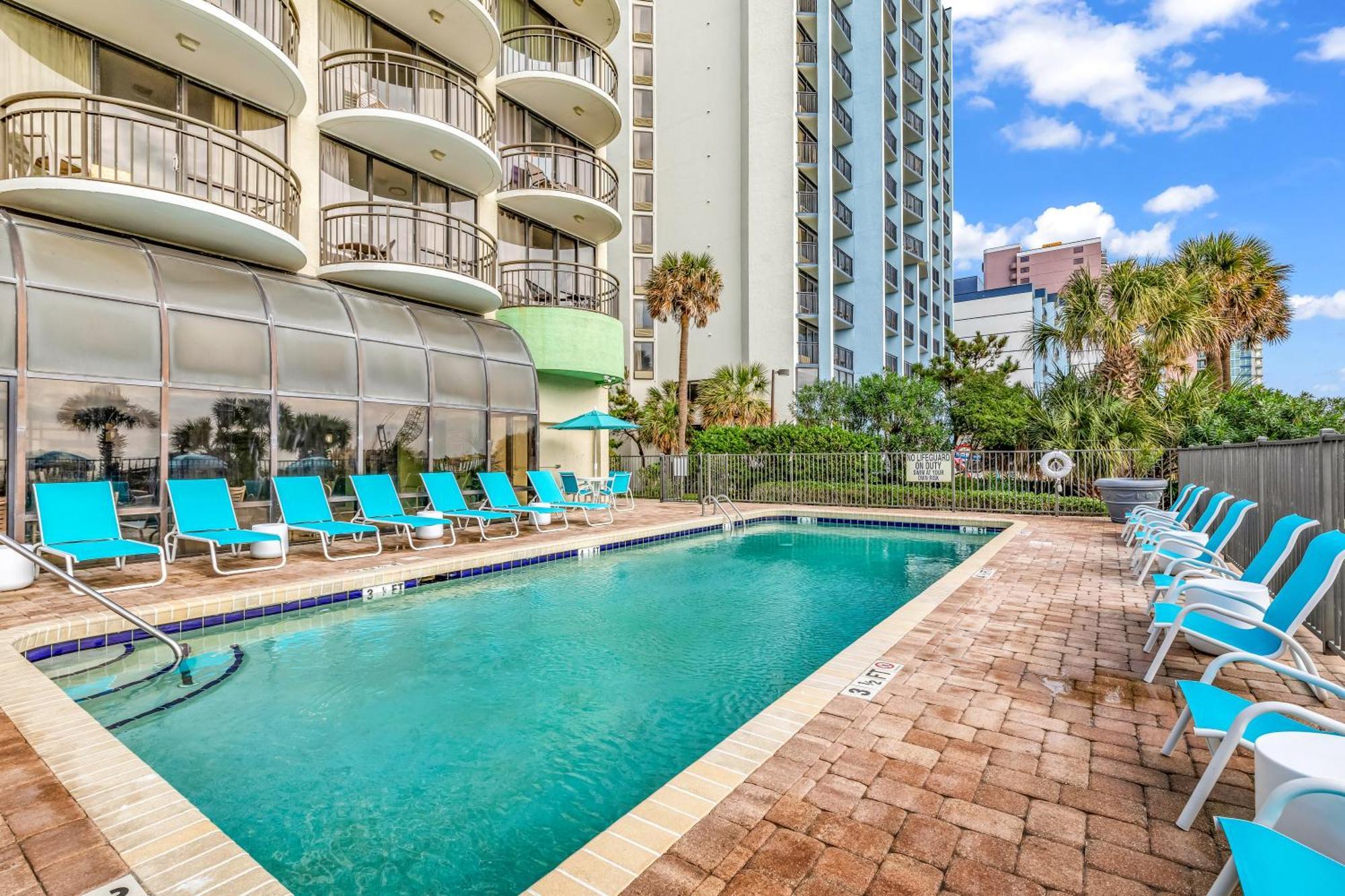 5Th Floor Direct Oceanfront Double Suite Sleeps 6 Meridian Plaza 503 Myrtle Beach Luaran gambar