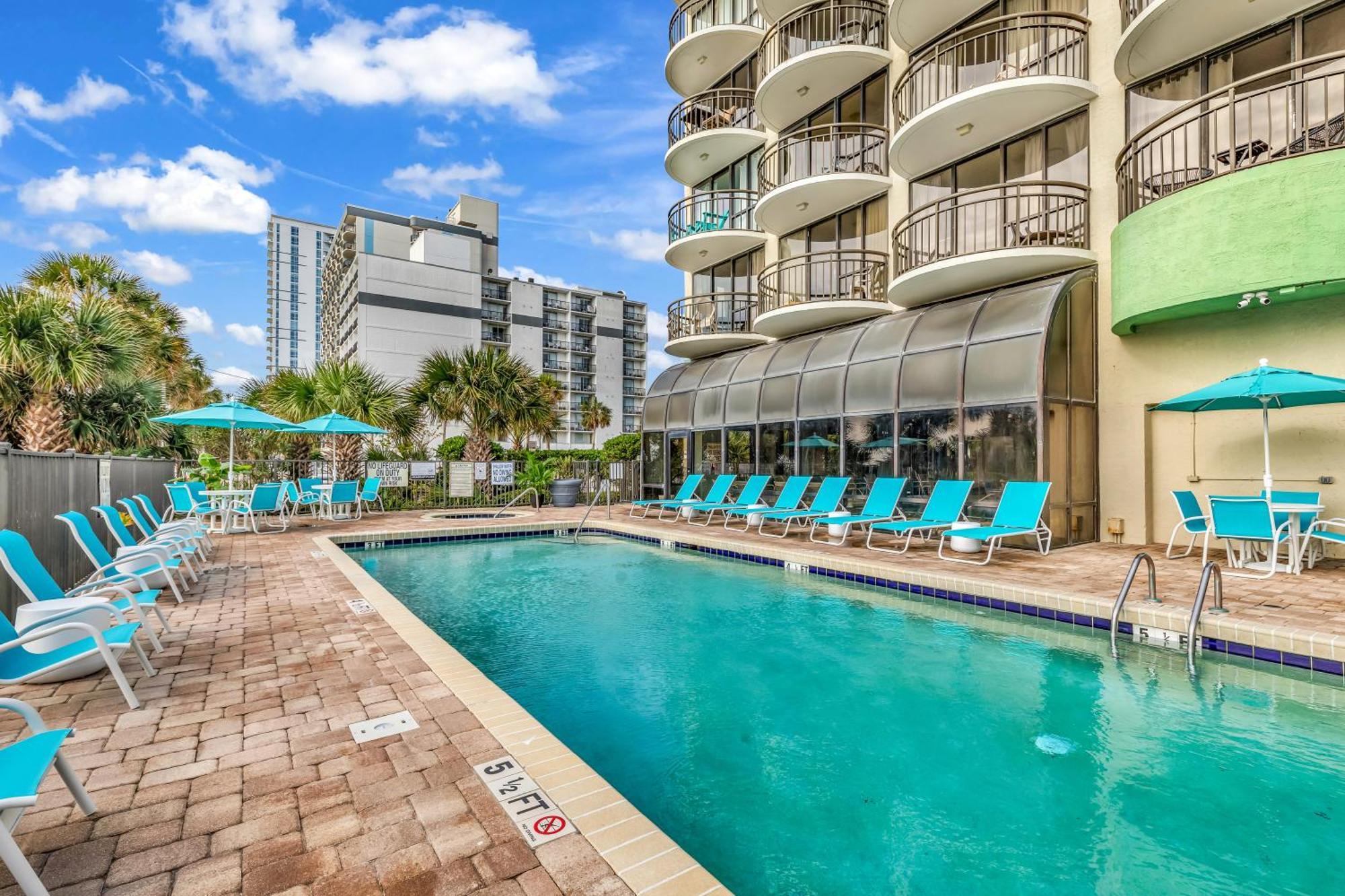 5Th Floor Direct Oceanfront Double Suite Sleeps 6 Meridian Plaza 503 Myrtle Beach Luaran gambar