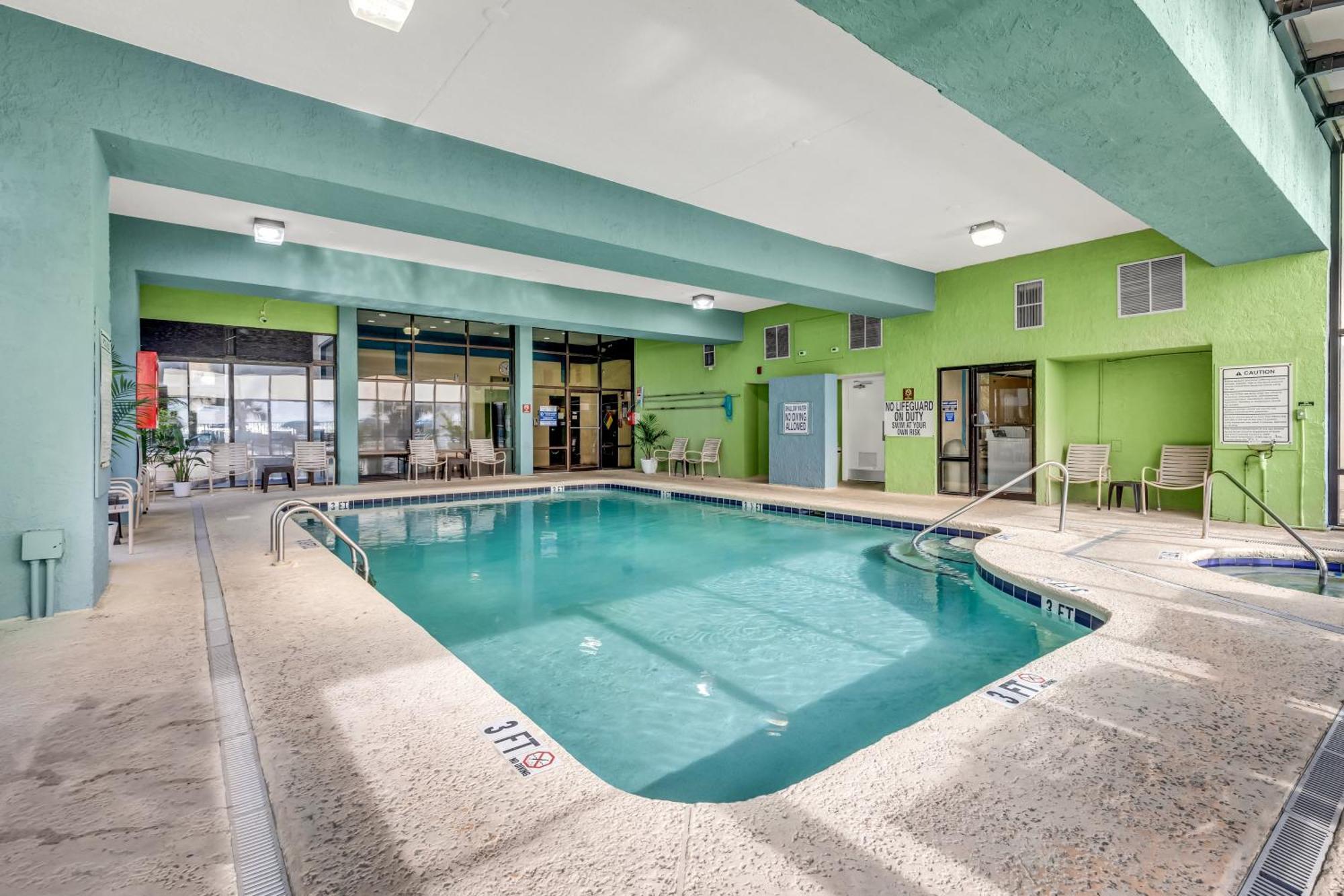 5Th Floor Direct Oceanfront Double Suite Sleeps 6 Meridian Plaza 503 Myrtle Beach Luaran gambar
